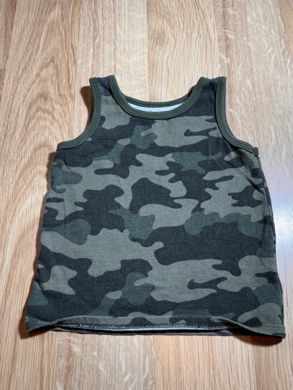 Garanimals Olive & Black Camo Tank Top